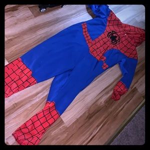 Full sized Spider-Man onesie. XL